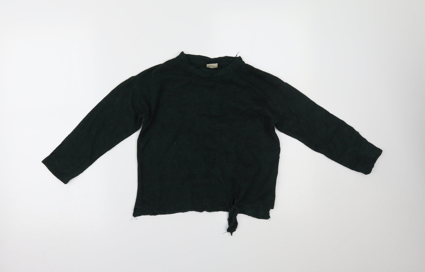 Zara Girls Green   Basic Blouse Size 7 Years
