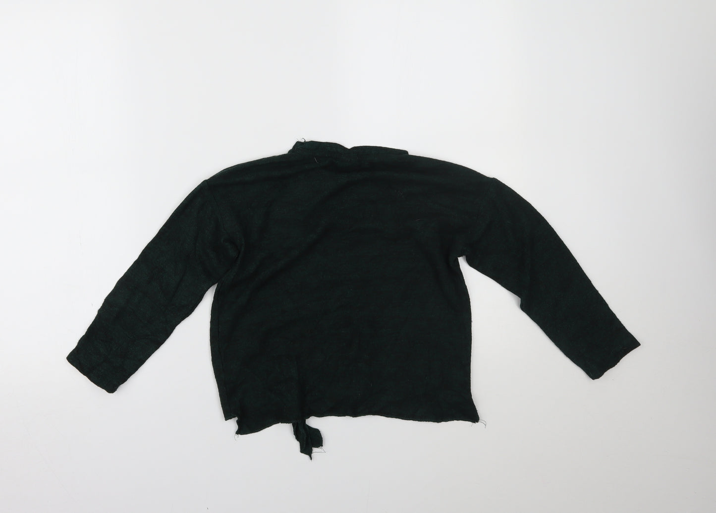 Zara Girls Green   Basic Blouse Size 7 Years