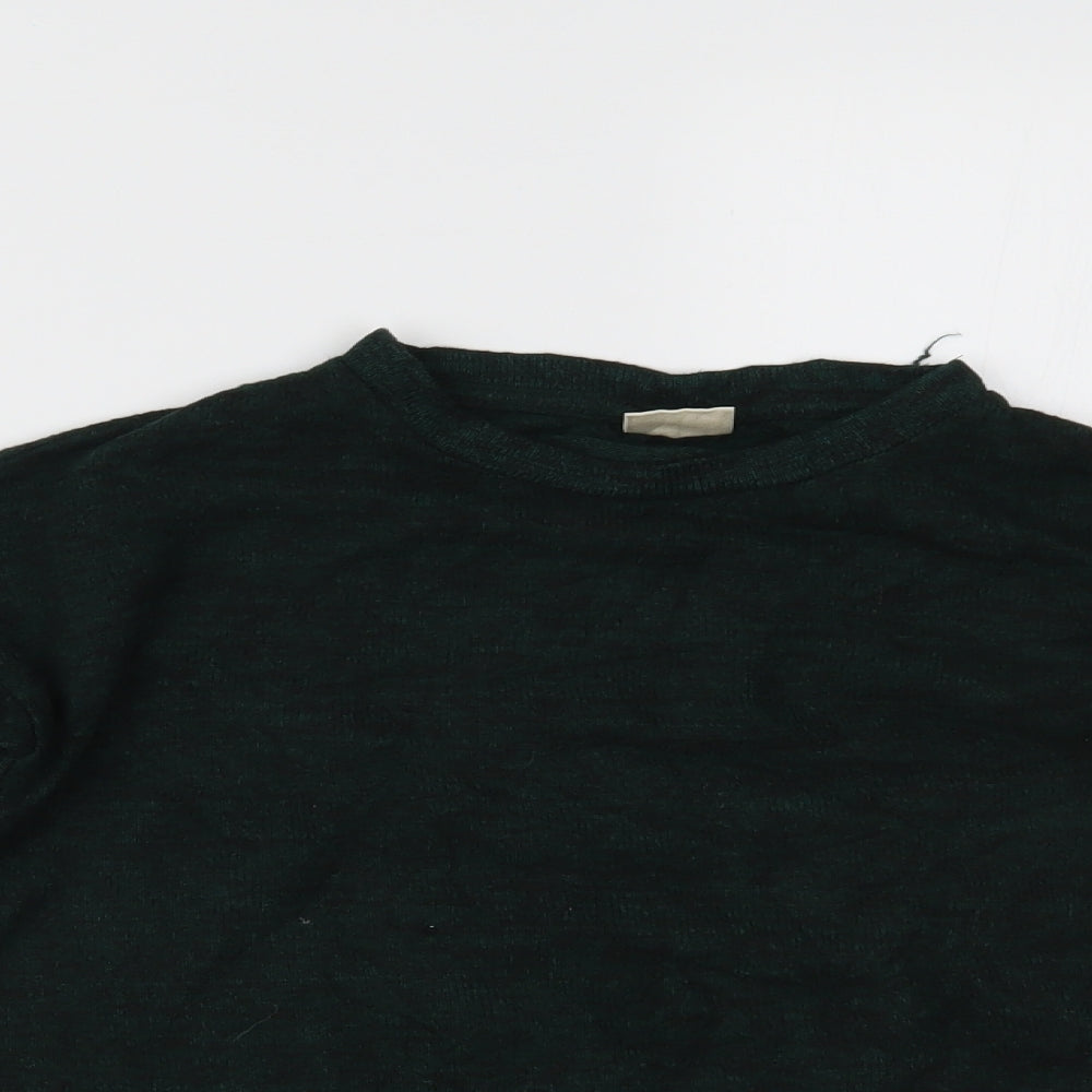 Zara Girls Green   Basic Blouse Size 7 Years