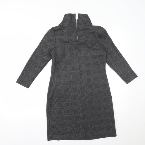NEXT Womens Grey Plaid  Mini  Size 6
