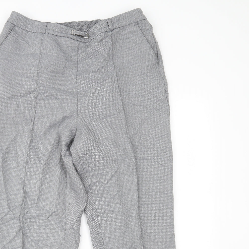 HONOUR MILLBURN Womens Grey   Trousers  Size 14 L23.5 in