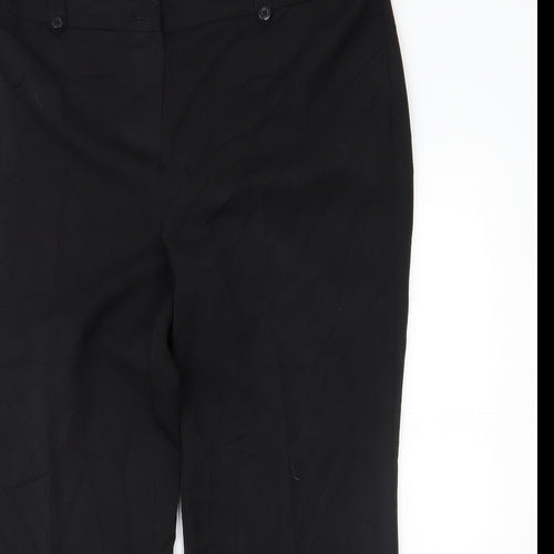 Arcadia Womens Black   Trousers  Size 18 L31.5 in