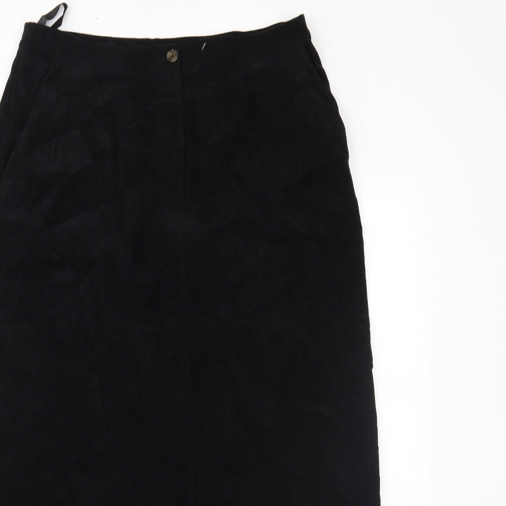 BHS Womens Black   Maxi Skirt Size 16