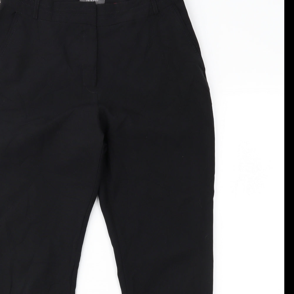 Primark Womens Black   Trousers  Size 14 L26 in