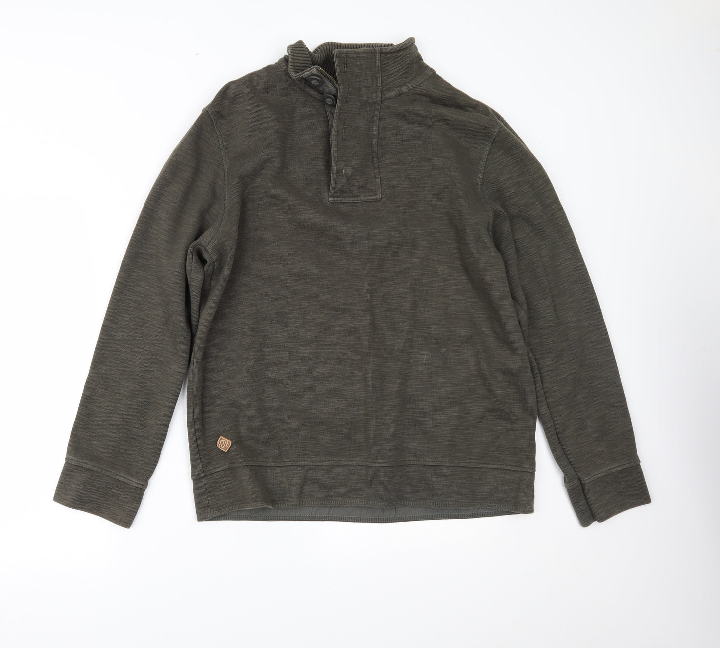 RJR.John Rocha Mens Green   Pullover Jumper Size L