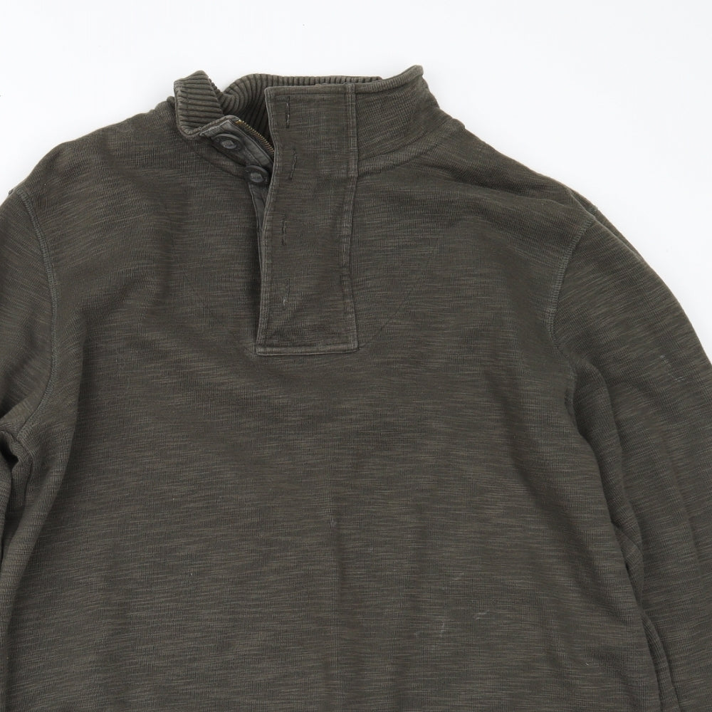 RJR.John Rocha Mens Green   Pullover Jumper Size L
