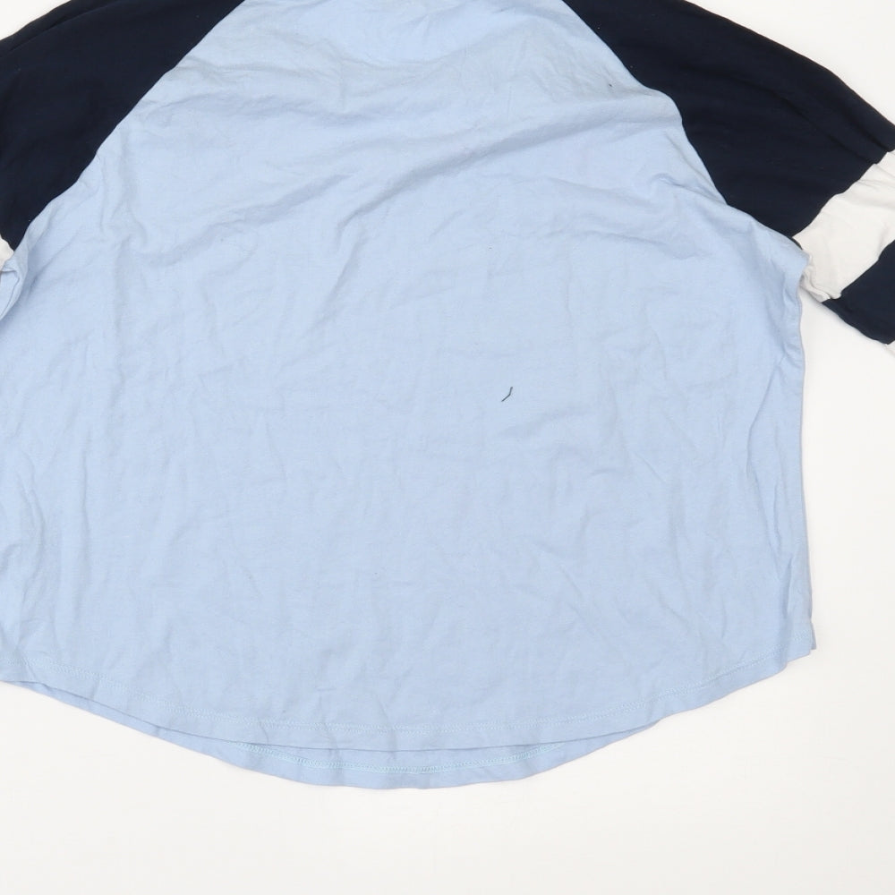 Jack Wills Womens Blue   Basic T-Shirt Size 10