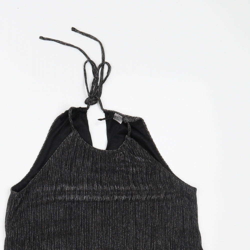 H&M Womens Silver   Camisole Tank Size 8