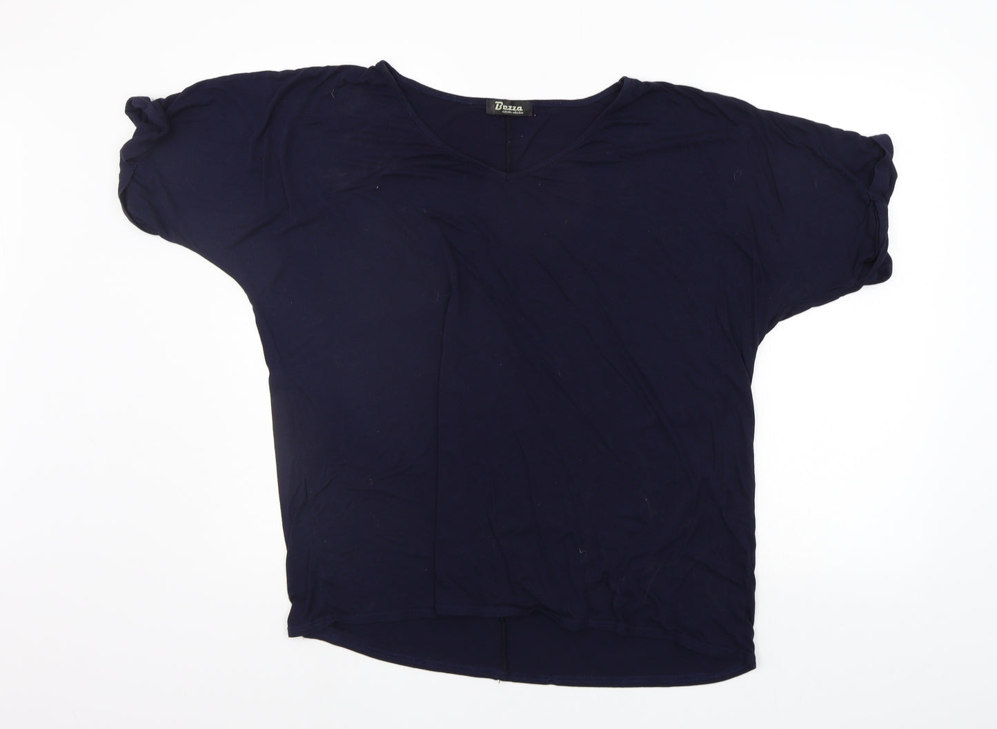 Brezza Womens Blue   Basic T-Shirt Size 16