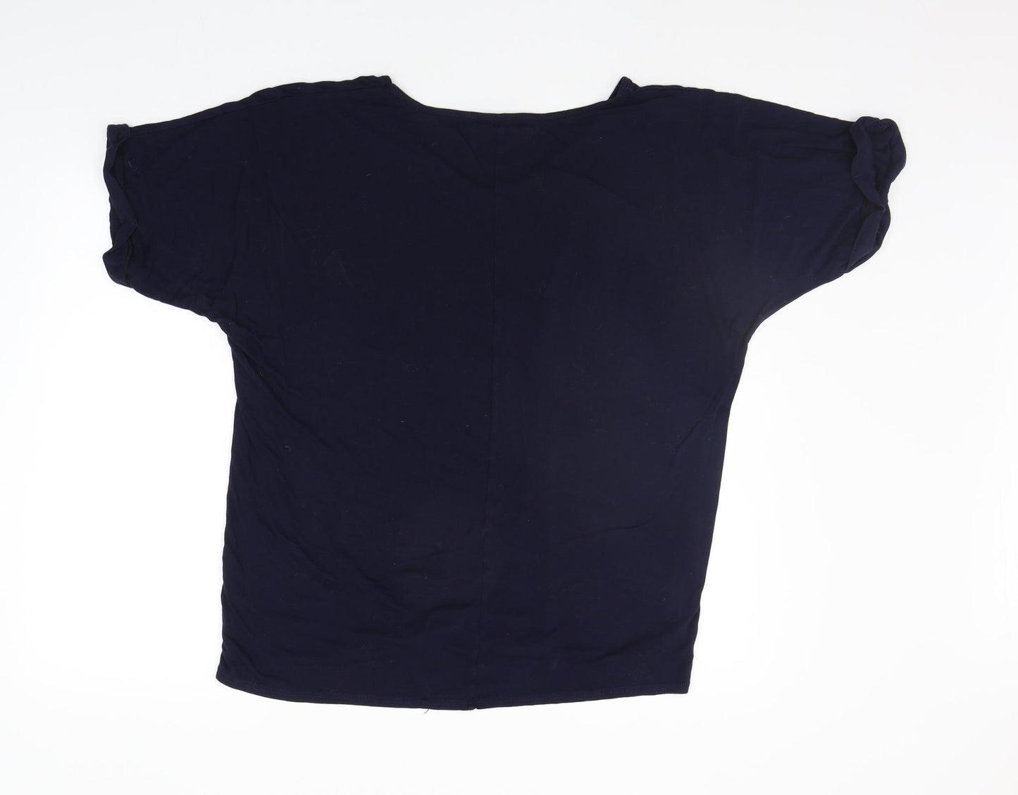 Brezza Womens Blue   Basic T-Shirt Size 16