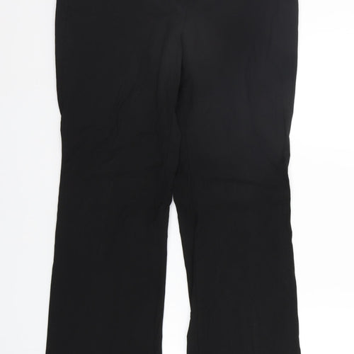 Marks and Spencer Womens Black   Trousers  Size 12 L30 in