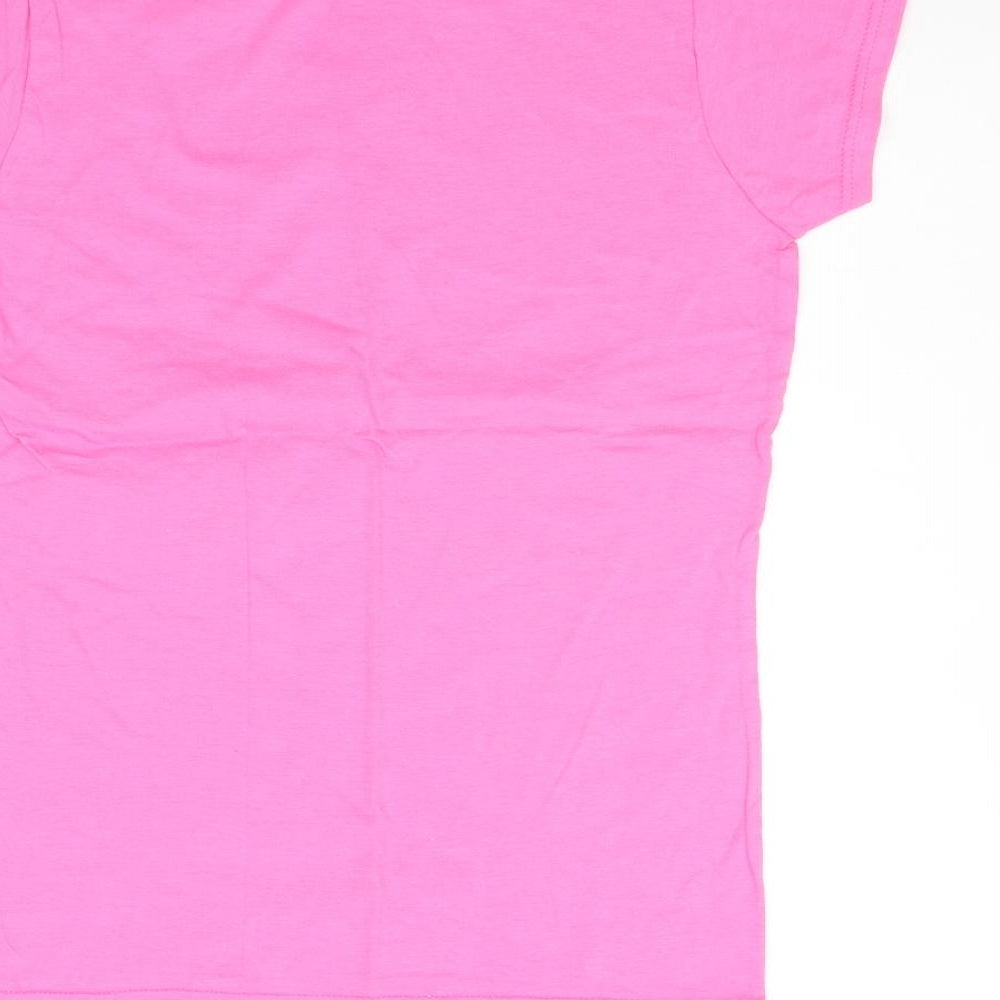Gildan Womens Pink   Basic T-Shirt Size S