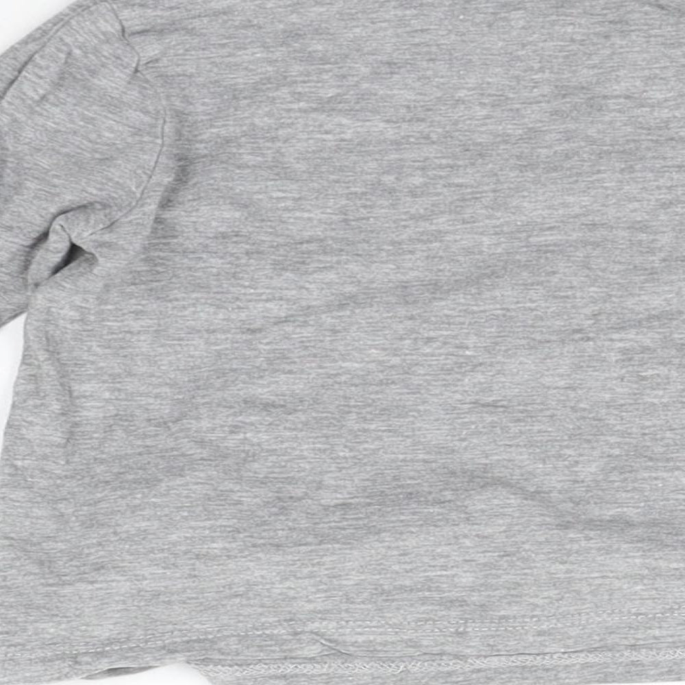 pep&CO Boys Grey   Basic T-Shirt Size 18-24 Months