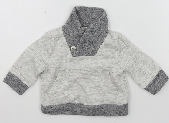 Gap Baby Grey Pullover Jumper Size 0-3 Months