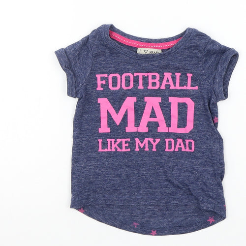 NEXT Boys Blue   Basic T-Shirt Size 3-6 Months