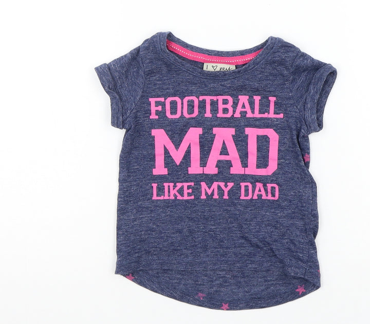 NEXT Boys Blue   Basic T-Shirt Size 3-6 Months
