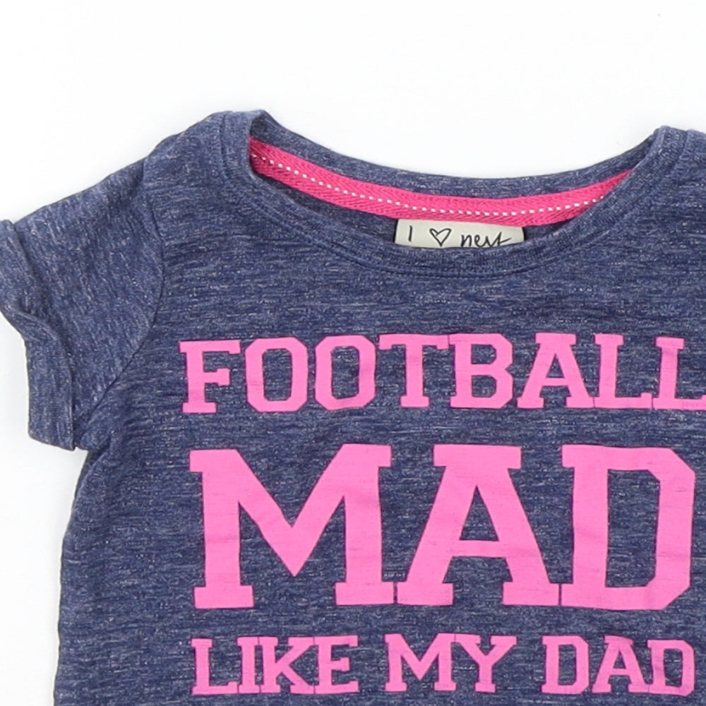 NEXT Boys Blue   Basic T-Shirt Size 3-6 Months