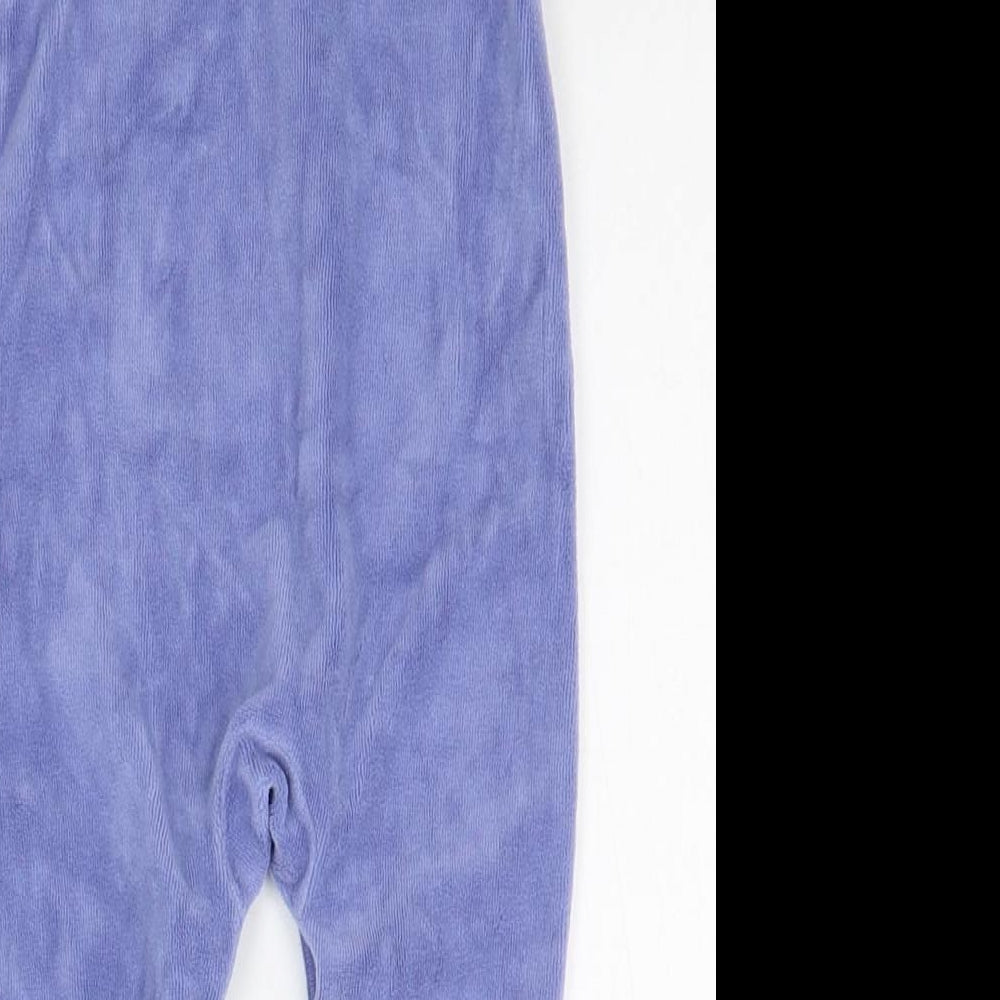 Mothercare Baby Blue   Babygrow One-Piece Size 0-3 Months  - details on chest