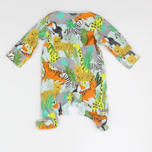 NEXT Baby Multicoloured Geometric  Babygrow One-Piece Size Newborn  - Animals