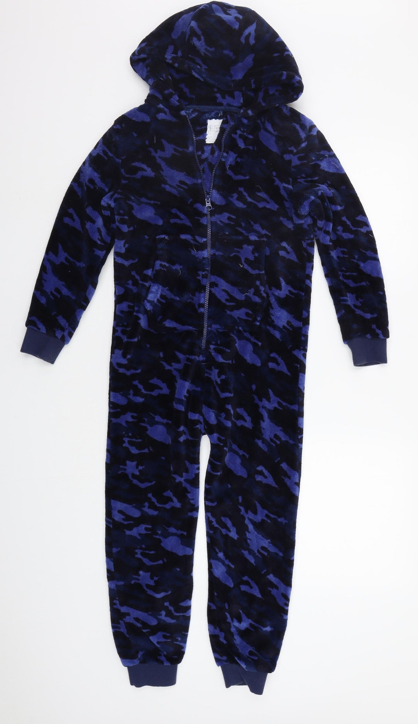 NEXT Boys Blue Floral   Bodysuit Size 8 Years