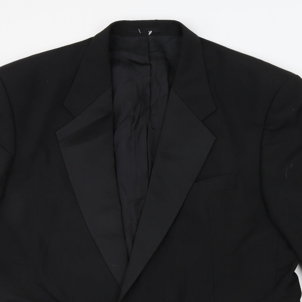 CENTAUR Mens Black   Jacket Blazer Size XL