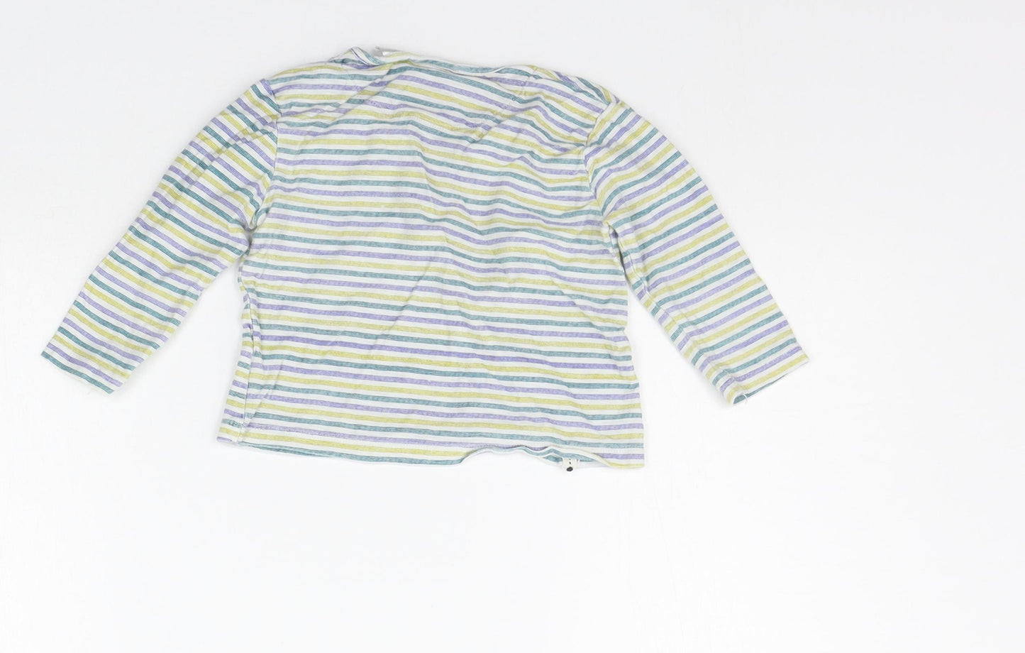 Zara Baby Multicoloured Striped  Basic T-Shirt Size 9-12 Months