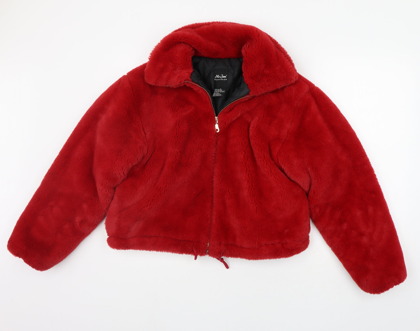 Me Jane Womens Red   Jacket Coat Size S