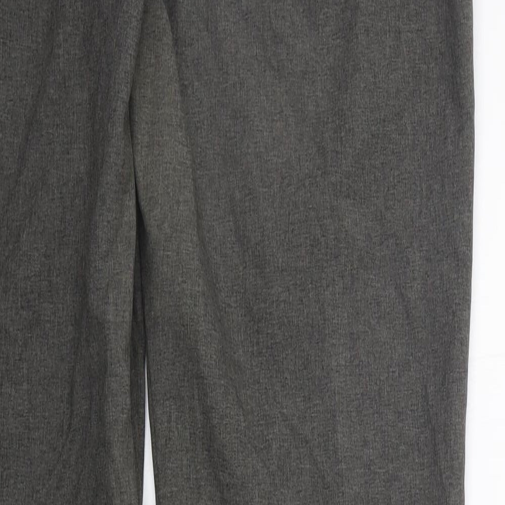 Marks and Spencer Womens Grey   Trousers  Size 12 L27 in