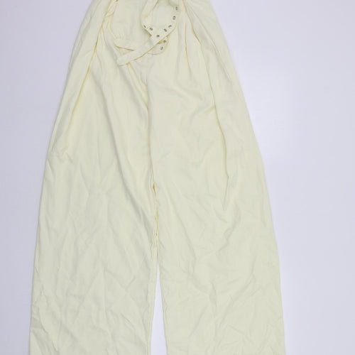 Misspap Womens Yellow   Trousers  Size 10 L33 in
