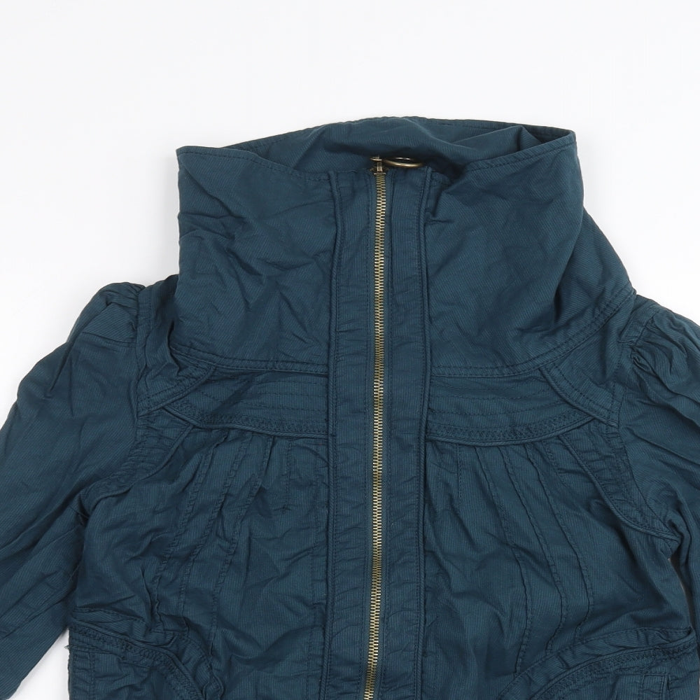 Miss Selfridge Womens Blue   Jacket  Size 10