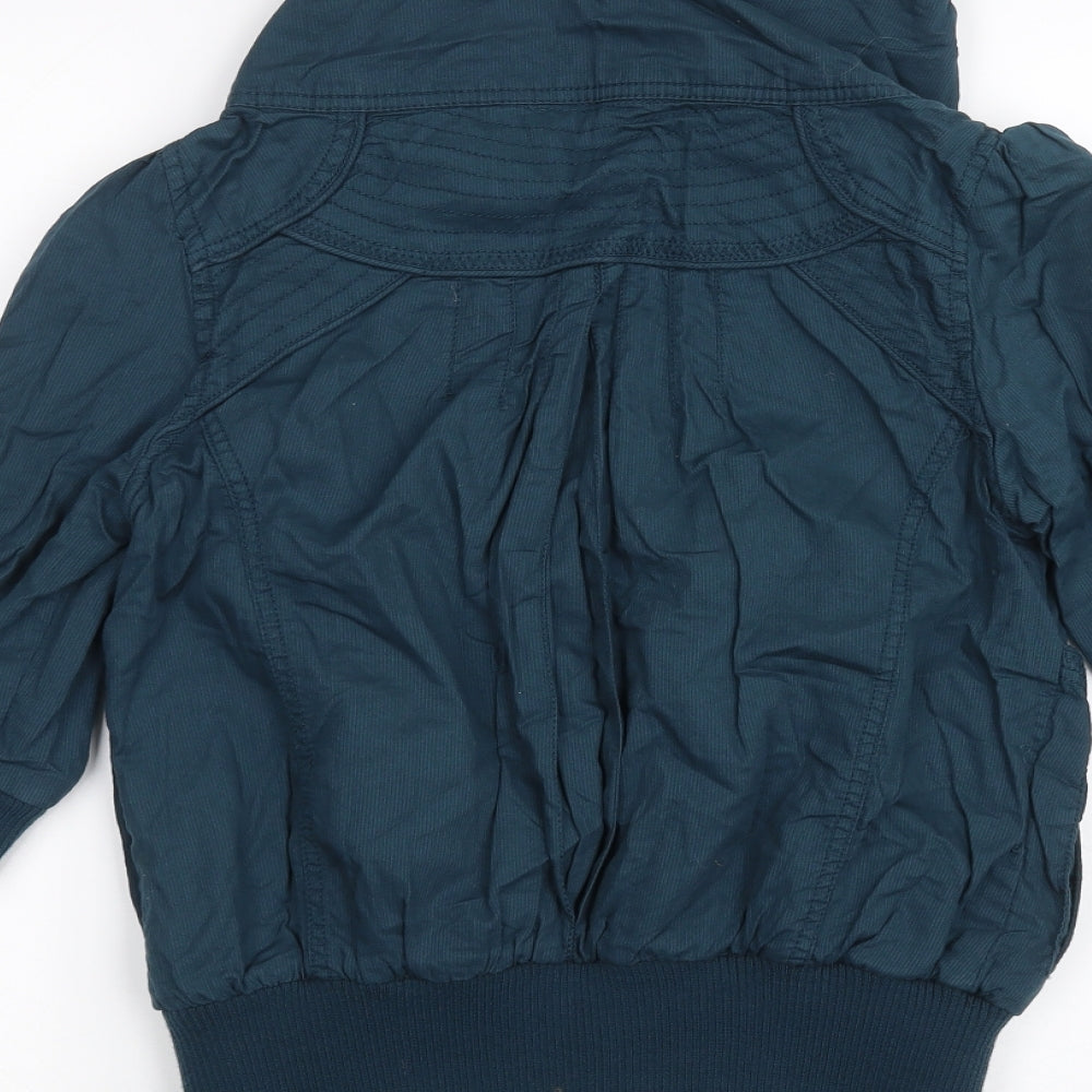 Miss Selfridge Womens Blue   Jacket  Size 10