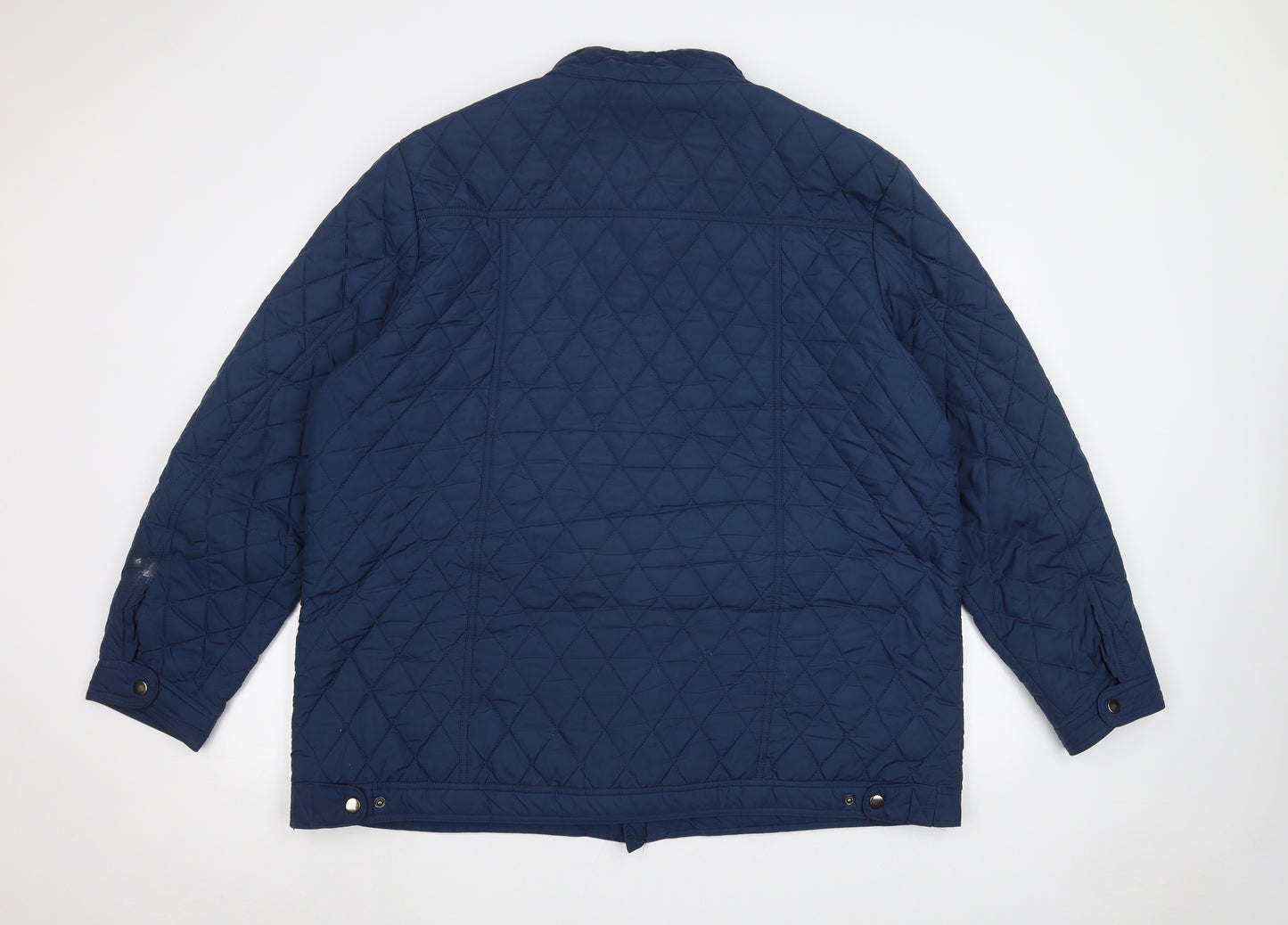 Jacamo Mens Blue   Pea Coat Coat Size 2XL