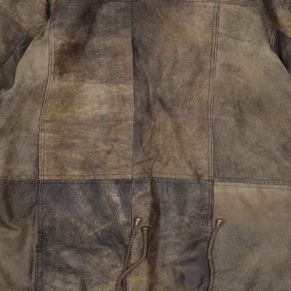 Preworn Mens Brown   Pea Coat Coat Size XL