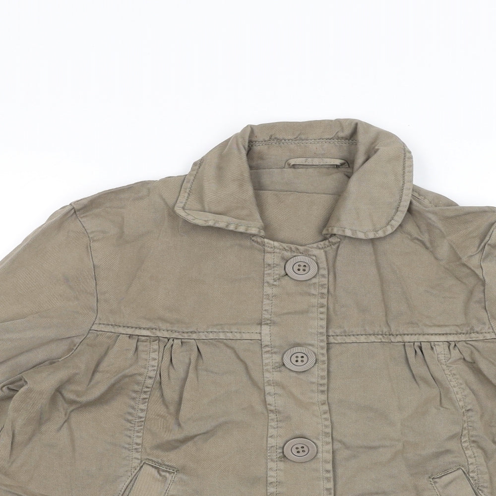 Dorothy Perkins Womens Brown   Jacket  Size 8