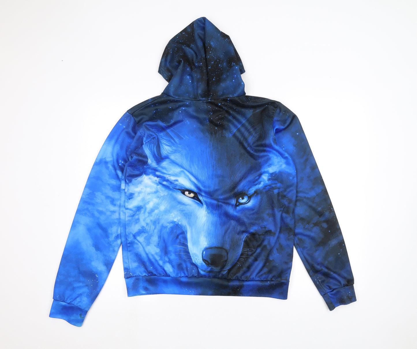 Preworn Mens Blue   Pullover Hoodie Size M