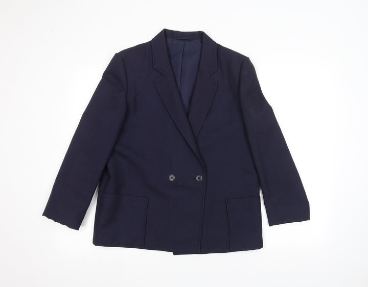 C&A Womens Blue Jacket Size 10