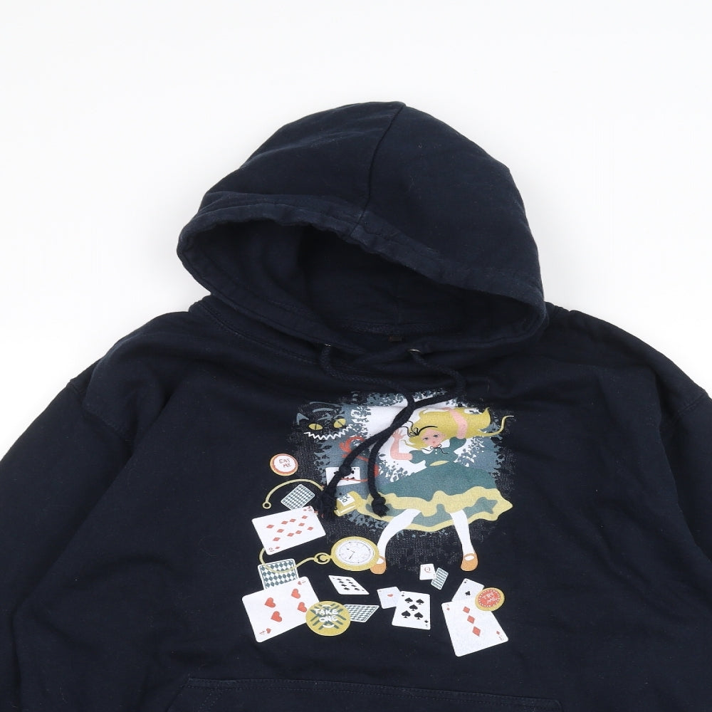 Preworn Mens Blue   Pullover Hoodie Size M