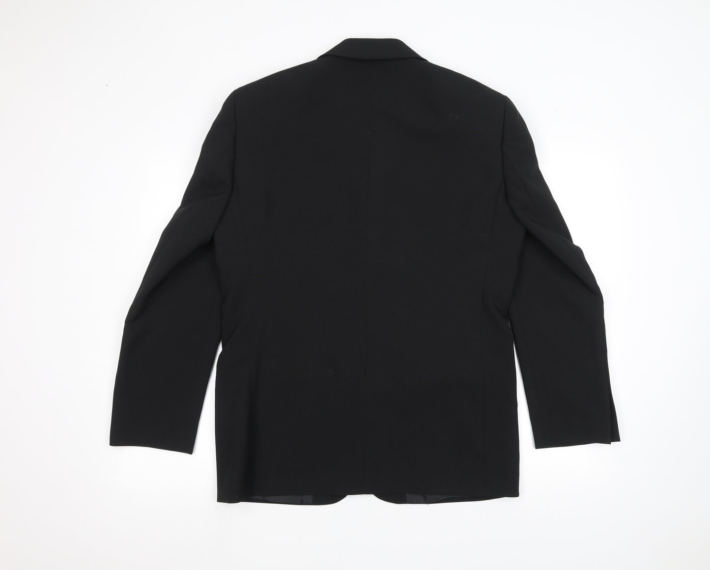 George Mens Black   Jacket Suit Jacket Size 38