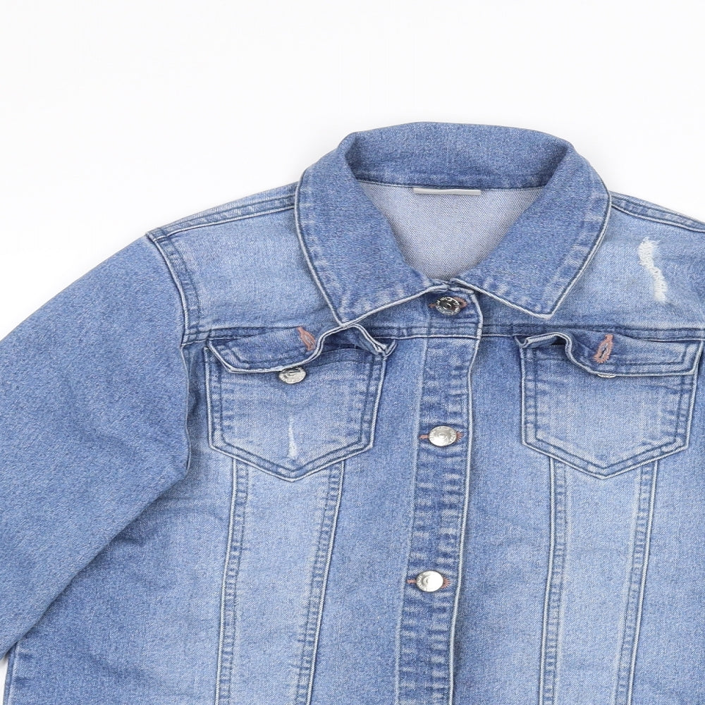 Matalan Boys Blue  Denim Jacket  Size 13 Years