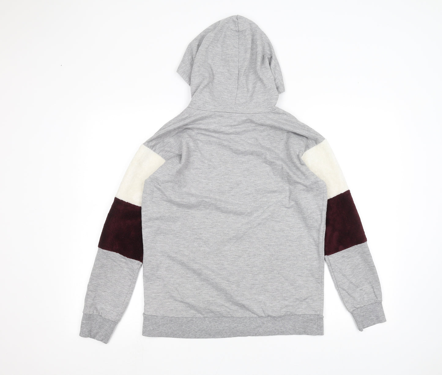 Select Womens Grey   Pullover Hoodie Size 12