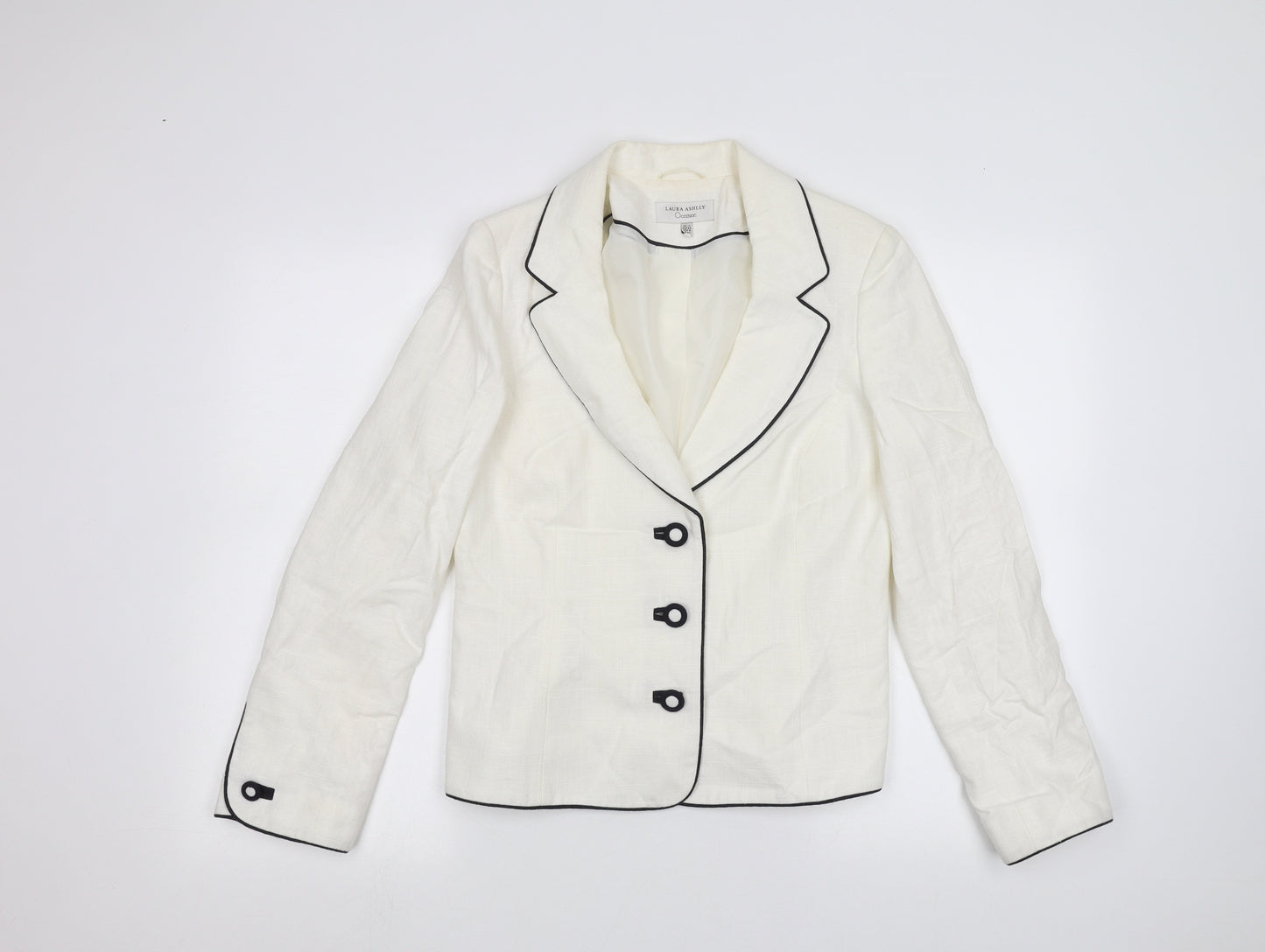 Laura Ashley Womens White   Jacket  Size 12