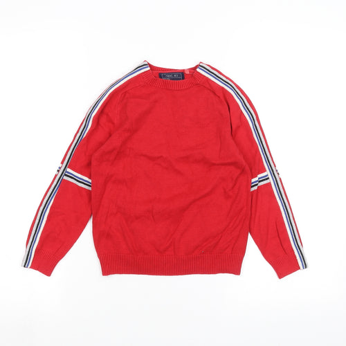 NEXT Boys Red   Pullover Jumper Size 6 Years