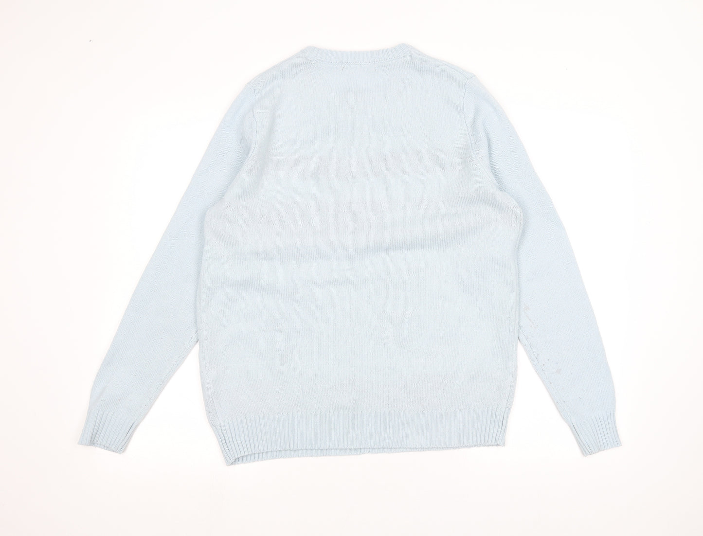Avenue Mens Blue   Pullover Jumper Size M