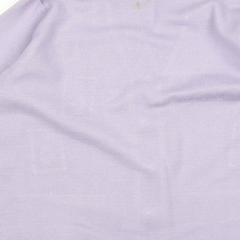 Paramour Womens Purple   Cardigan Jumper Size S