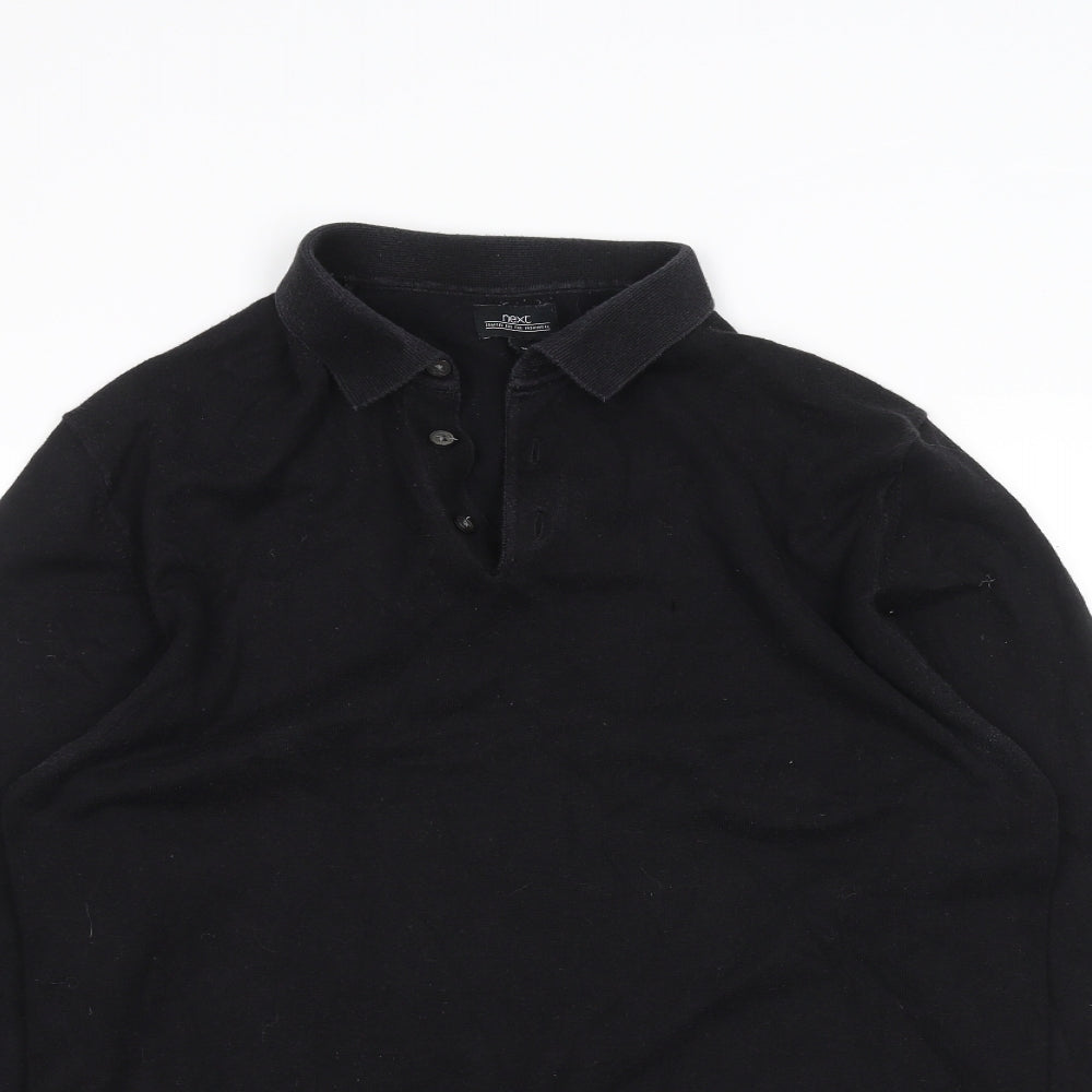 NEXT Mens Black    Polo Size M