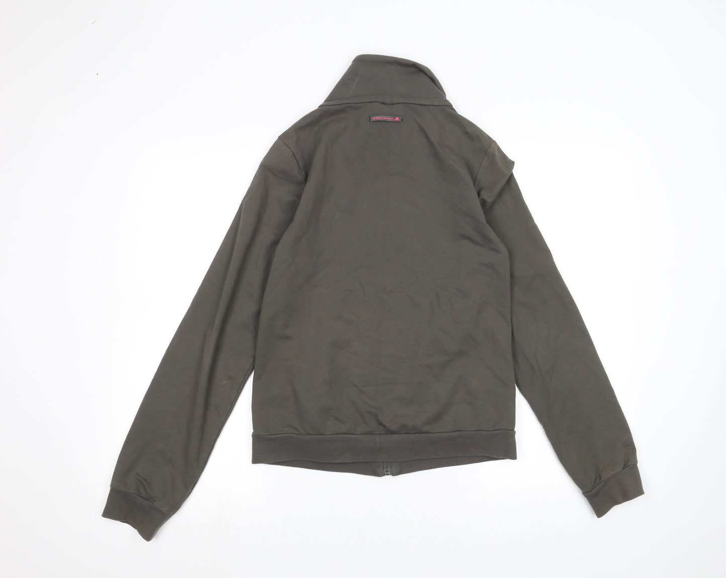 adidas Womens Green   Full Zip Jumper Size 12