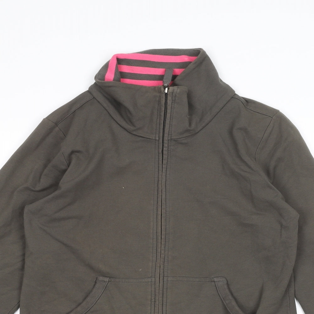 adidas Womens Green   Full Zip Jumper Size 12