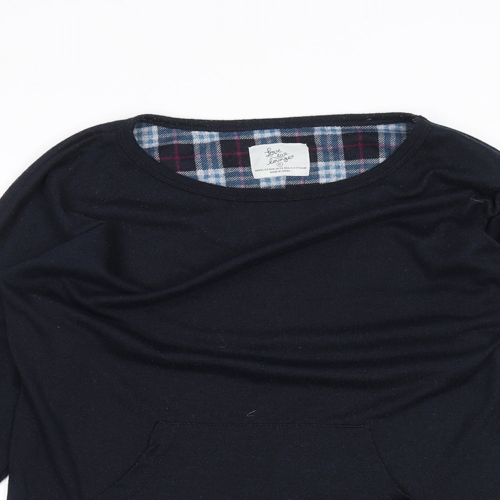 Primark Womens Blue   Pullover Jumper Size S