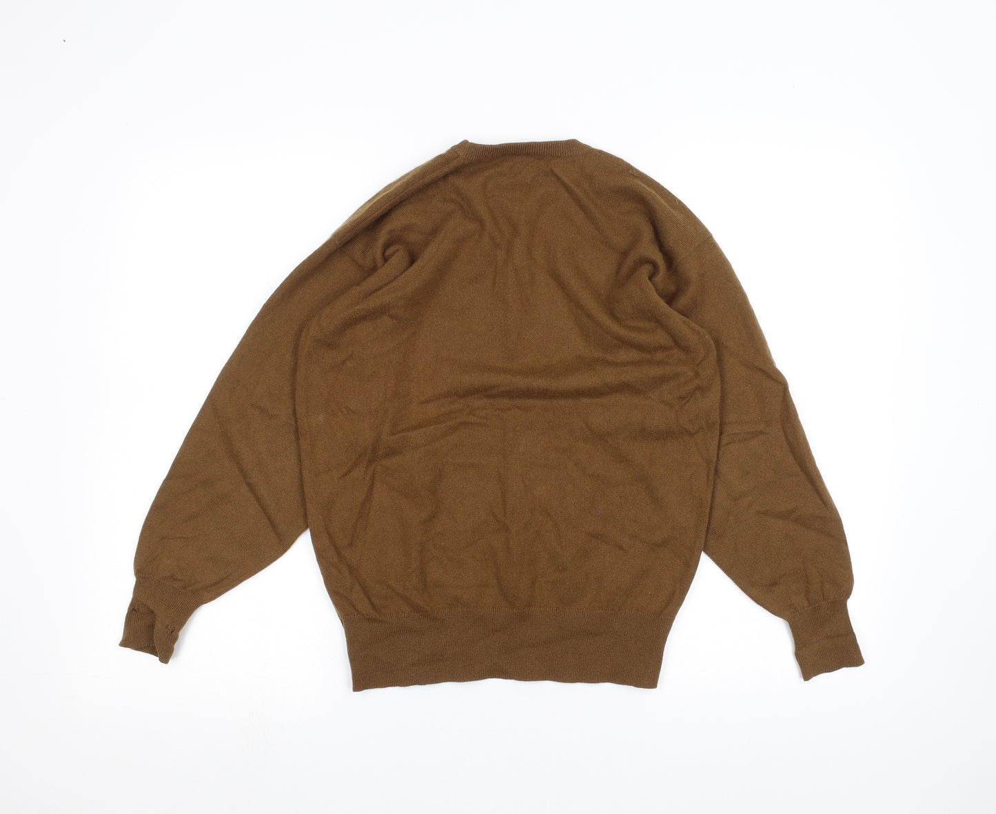 Chas N Whillans Womens Brown   Pullover Jumper Size M