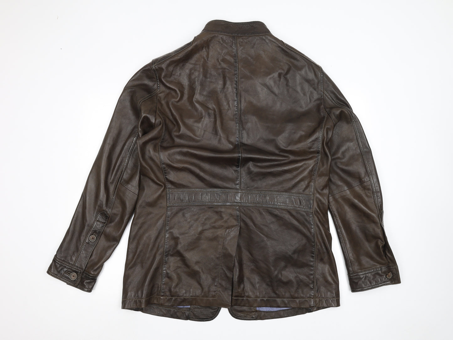 Massimo Dutti Mens Brown   Jacket  Size XL